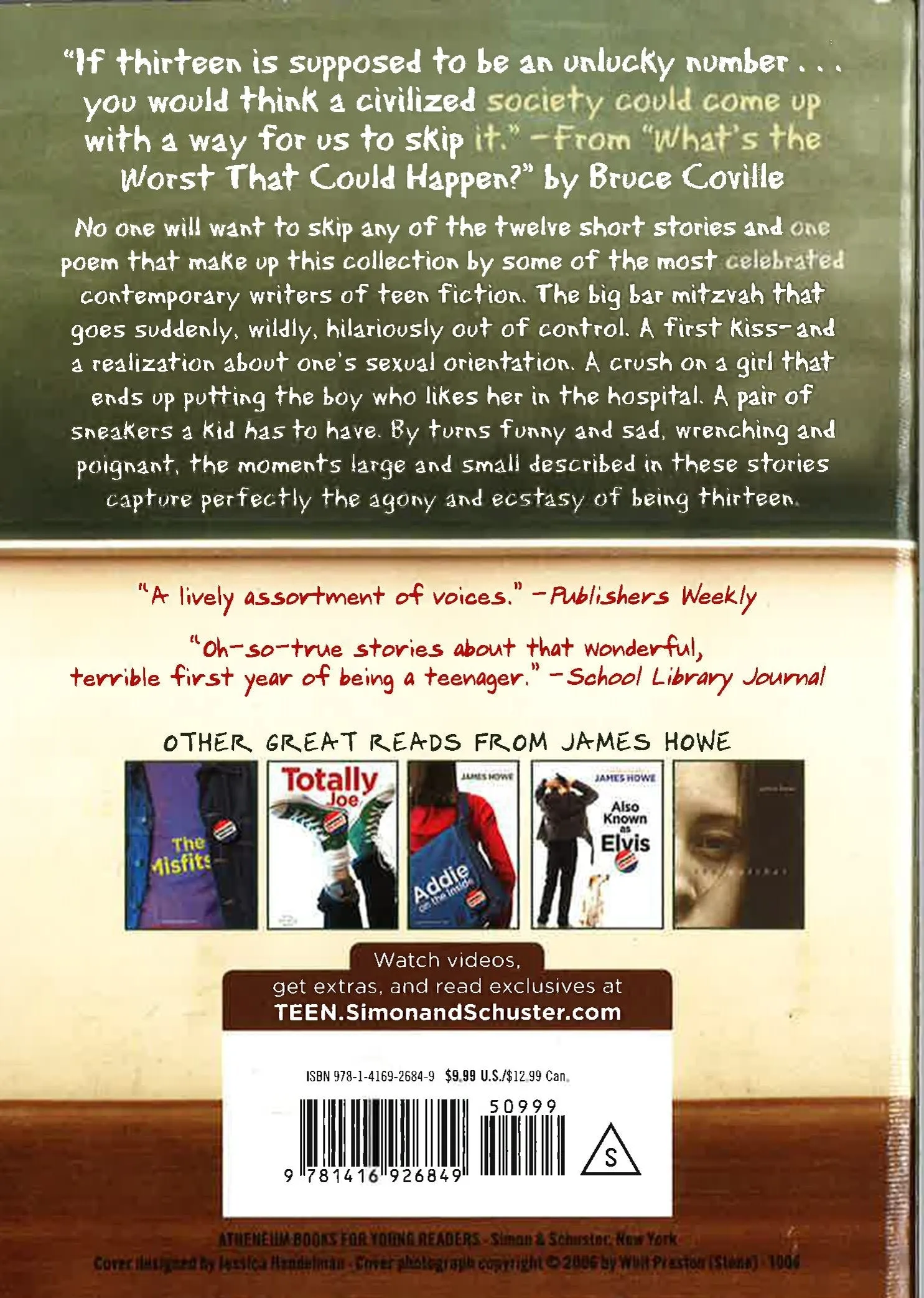 13: Thirteen Stories That Capture The Agony And Ecstasy Of Being Thirteen