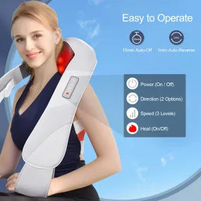 153AH Back Shoulder Massager with Heat  (EU ONLY) 153AH Back Shoulder Massager with Heat  (EU ONLY)