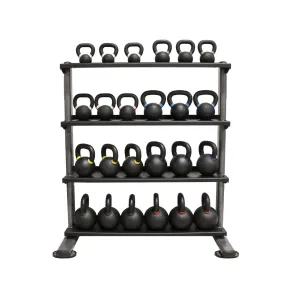 4 Tier Vertical Kettlebell Tray Rack 4 Tier Vertical Kettlebell Tray Rack