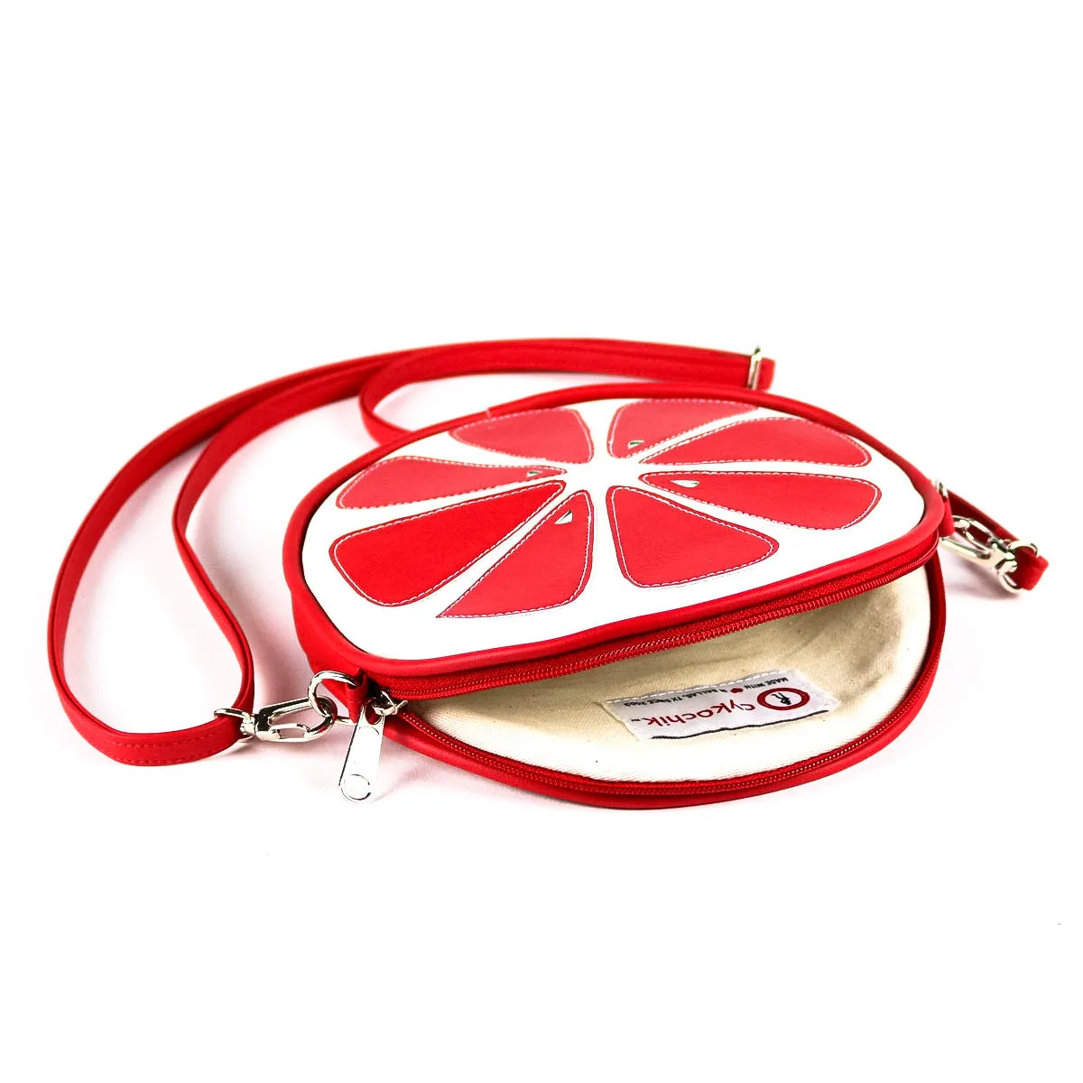 8" Citrus Vegan Crossbody/Clutch Bag (Multicolored)