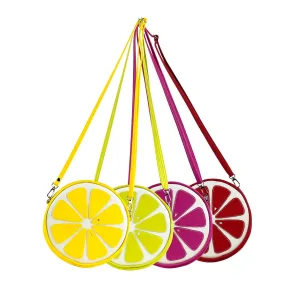 8" Citrus Vegan Crossbody/Clutch Bag (Multicolored) 8" Citrus Vegan Crossbody/Clutch Bag (Multicolored)