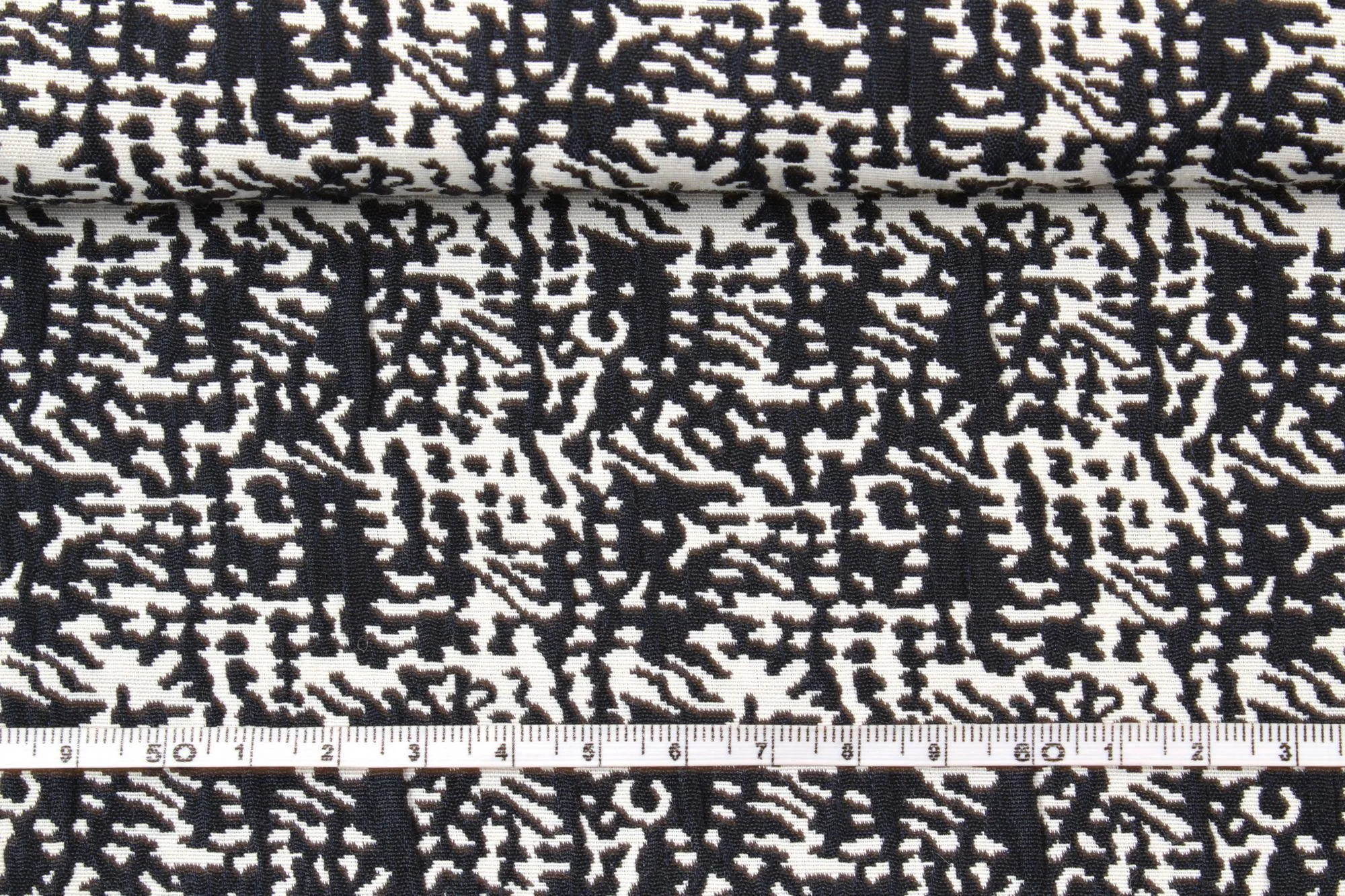 Abstract Bicolor Jacquard