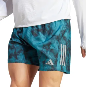adidas Own The Run 7 Inch Mens Running Shorts - Blue adidas Own The Run 7 Inch Mens Running Shorts - Blue