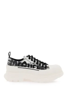 Alexander Mcqueen Fold Print Tread Slick Sneakers With (Size - 44) Alexander Mcqueen Fold Print Tread Slick Sneakers With (Size - 44)