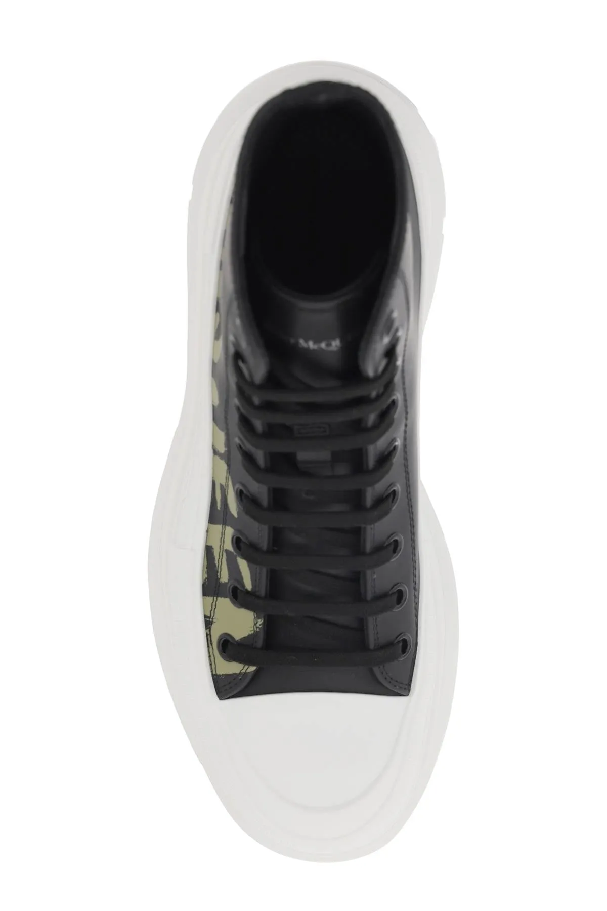 Alexander Mcqueen 'tread Slick Graffiti' Ankle Boots (Size - 42)