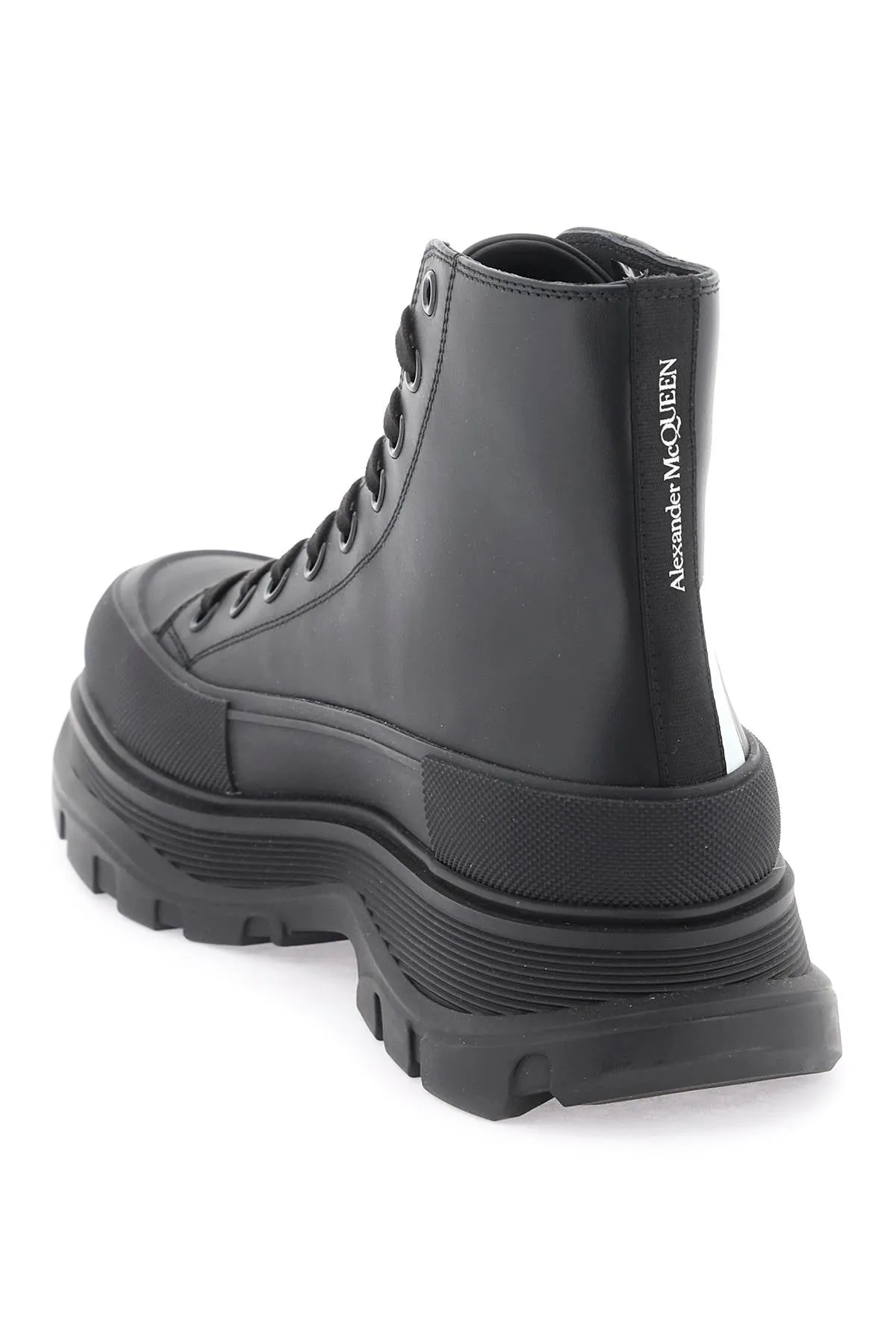 Alexander Mcqueen 'tread Slick Graffiti' Ankle Boots (Size - 43)