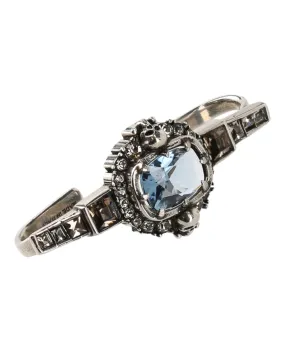 Alexander McQueen Womens Jeweled Stick Bar Ear Cuff Alexander McQueen Womens Jeweled Stick Bar Ear Cuff