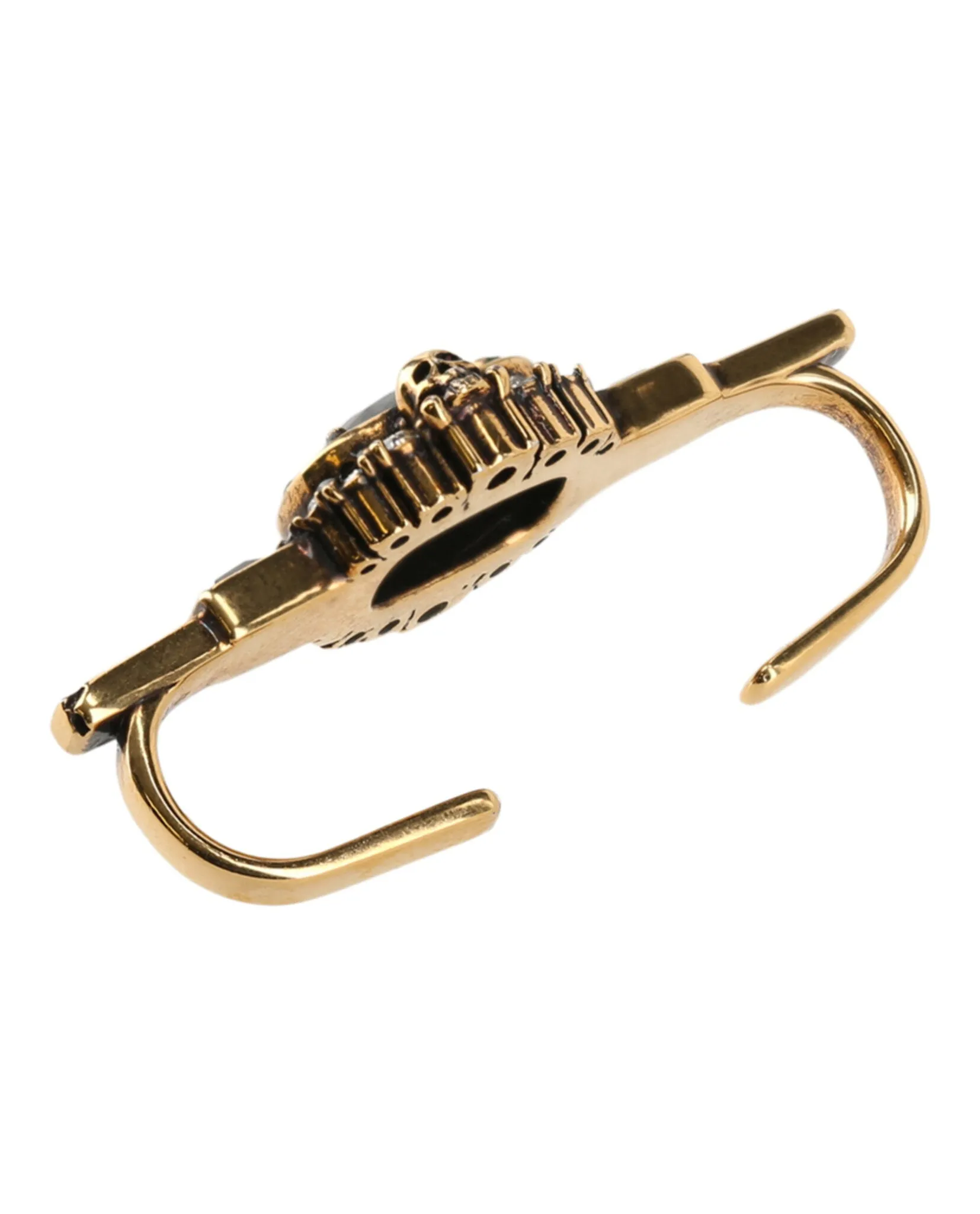 Alexander McQueen Womens Jeweled Stick Bar Ear Cuff