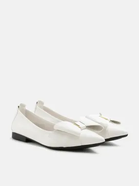 Alicia Bow Point-Toe Flats Alicia Bow Point-Toe Flats