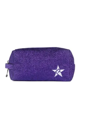 Amethyst Rebel Makeup Bag with White Zipper Amethyst Rebel Makeup Bag with White Zipper