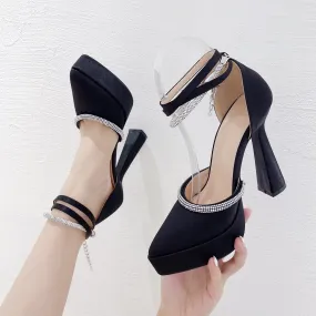 Angelene-101 Platform Point Toe High Heels Angelene-101 Platform Point Toe High Heels