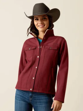 Ariat 10053011 Womens Berber Back Softshell Jacket Tawny Port Ariat 10053011 Womens Berber Back Softshell Jacket Tawny Port