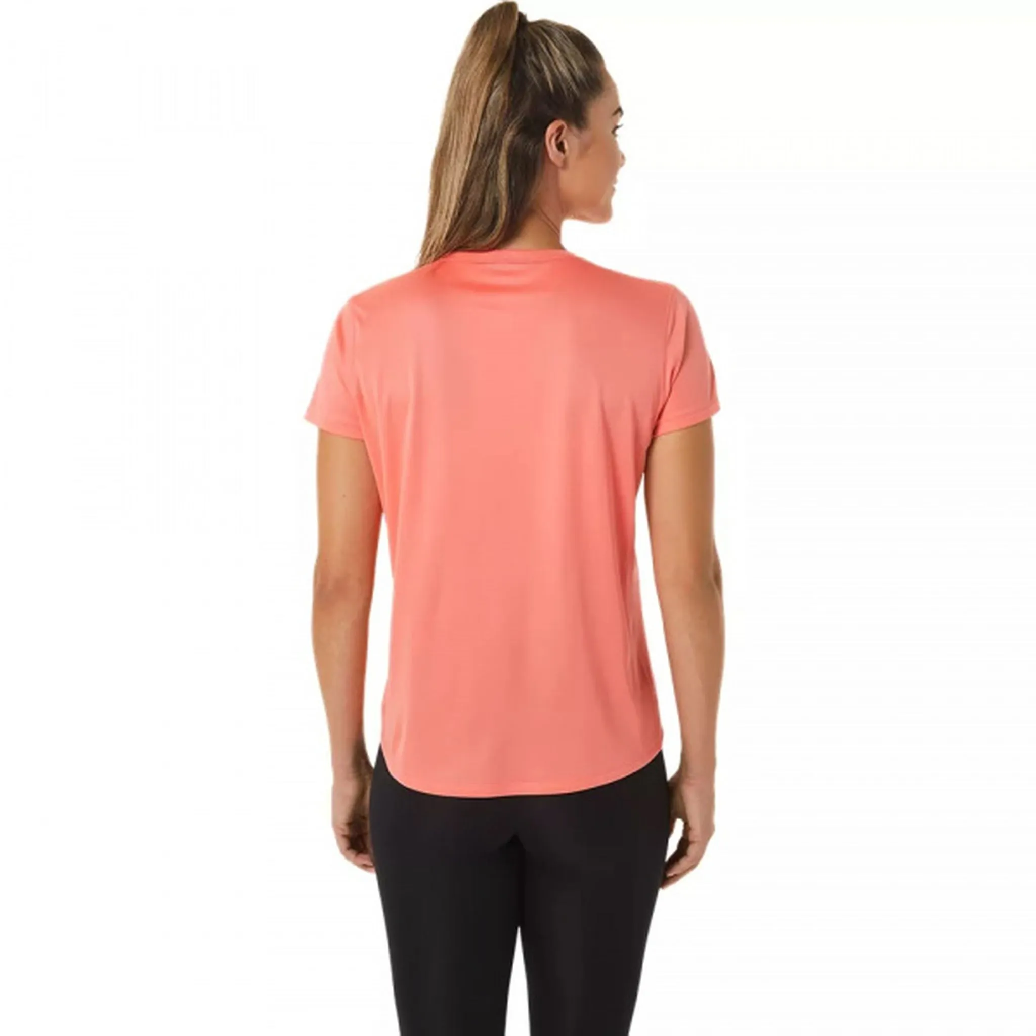 Asics Womens Silver Running Tee