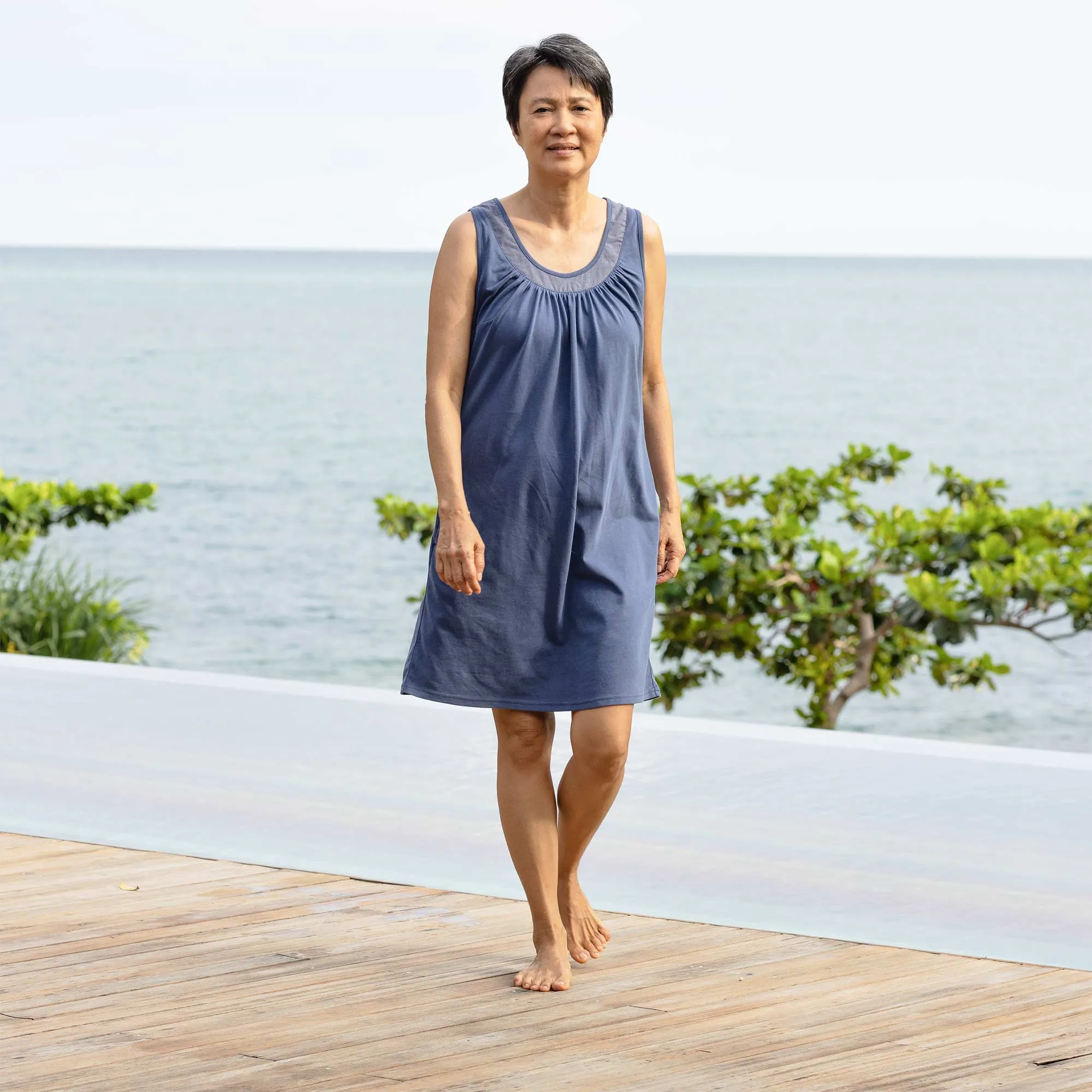 AVA 100% Organic Cotton Jersey Dress