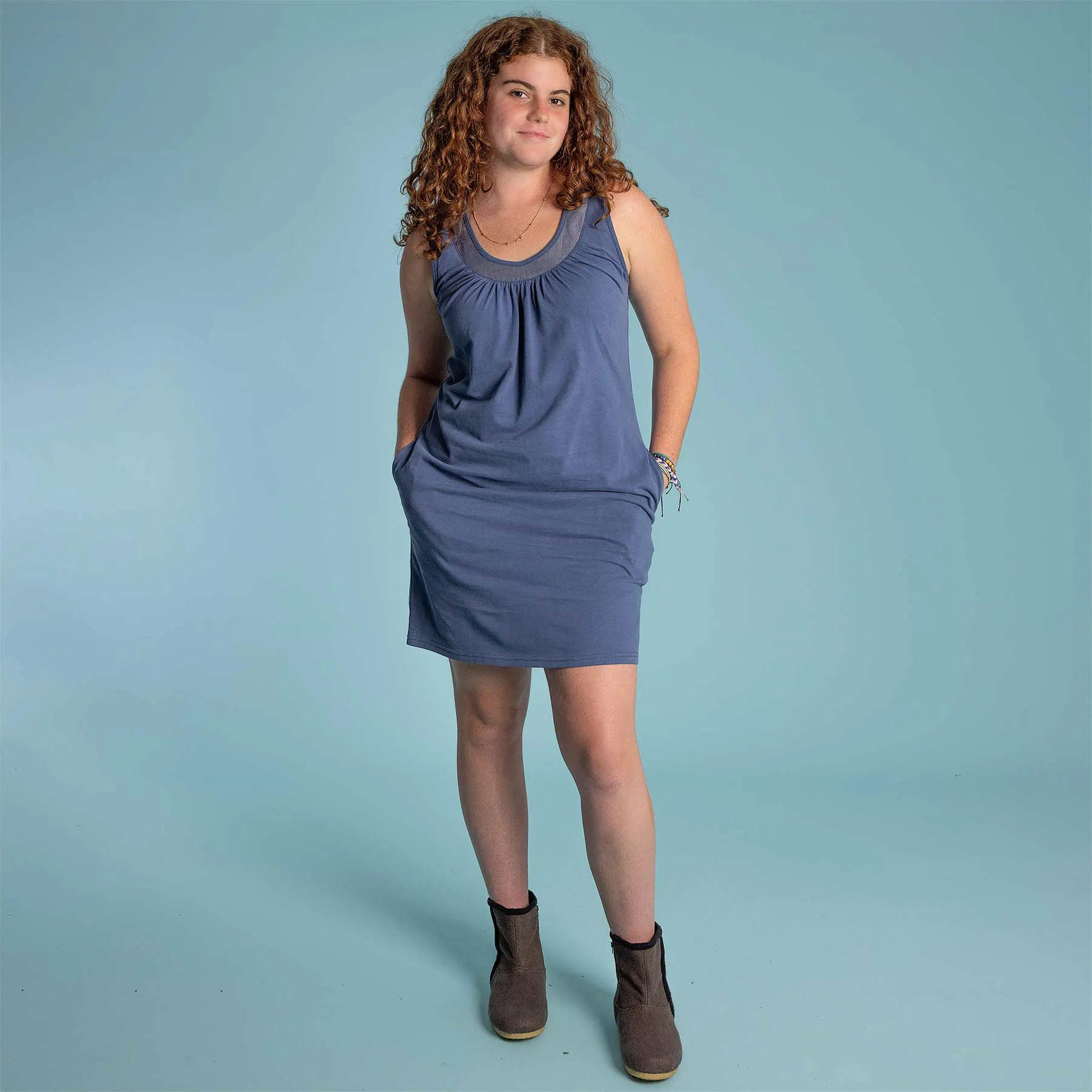 AVA 100% Organic Cotton Jersey Dress