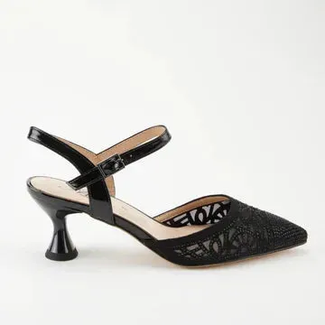 Azura Delicate Sandals - Black