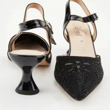 Azura Delicate Sandals - Black