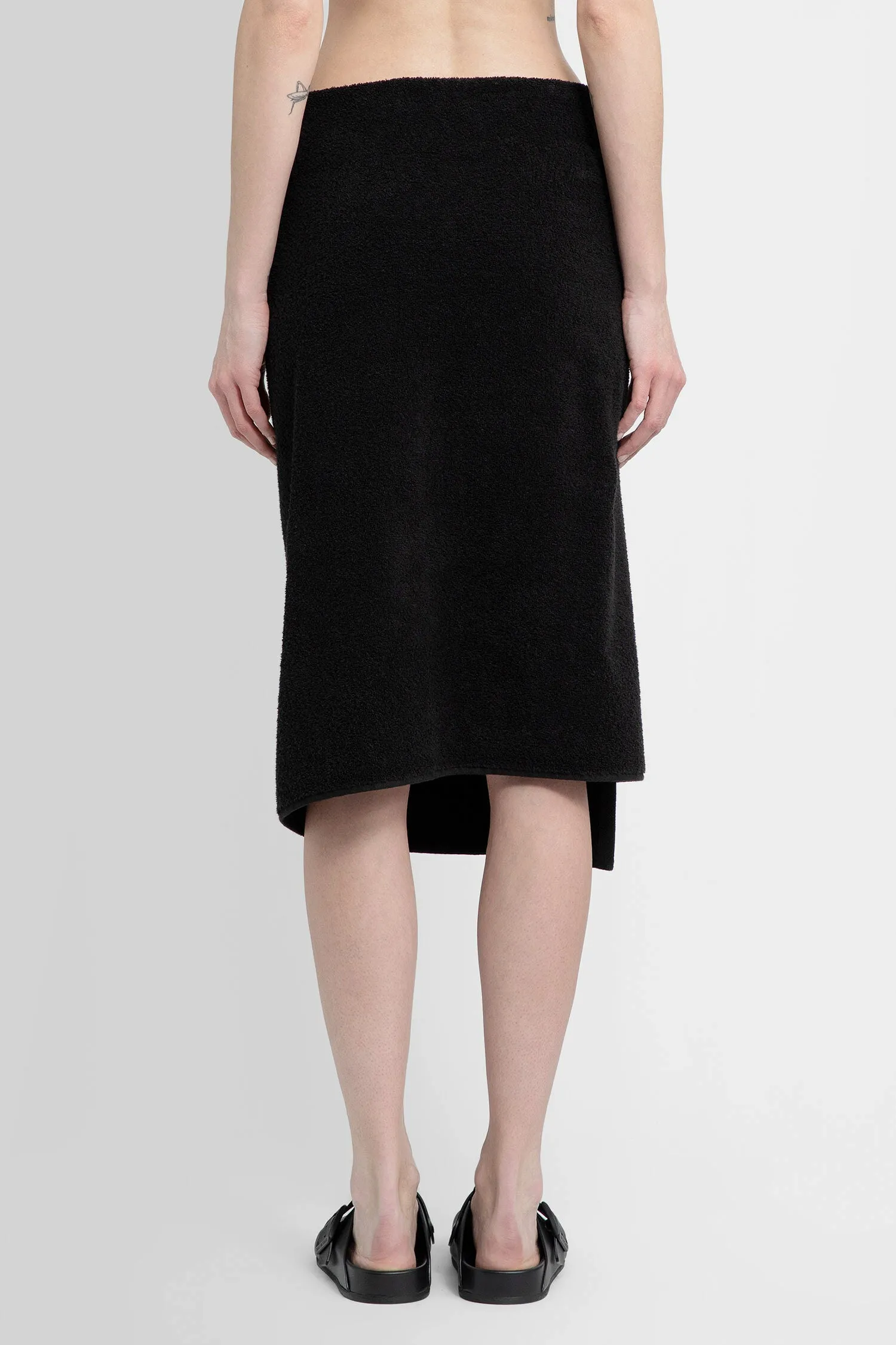 BALENCIAGA WOMAN BLACK SKIRTS