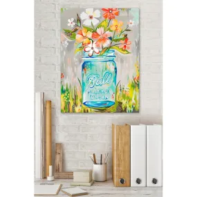 Ball Perfect Mason Jar Canvas Wall Art Ball Perfect Mason Jar Canvas Wall Art