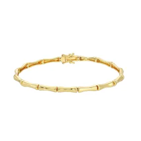 Bamboo Bracelet - Yellow Gold Bamboo Bracelet - Yellow Gold