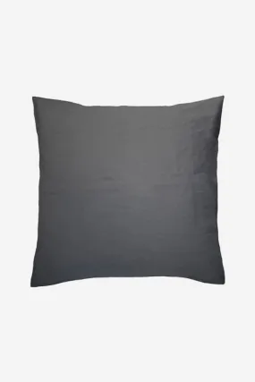 Bambury - Linen Euro Pillowcase - Charcoal Bambury - Linen Euro Pillowcase - Charcoal