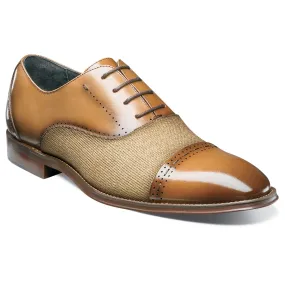 Barrington Tan Cap Toe Oxford Shoes Barrington Tan Cap Toe Oxford Shoes