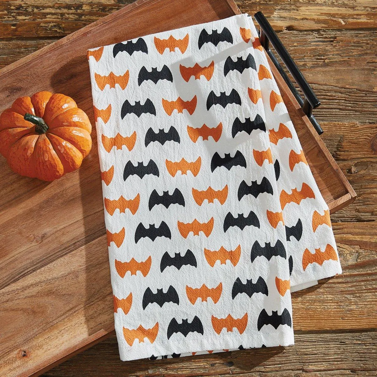 Bats Flour Sack Dishtowel Set