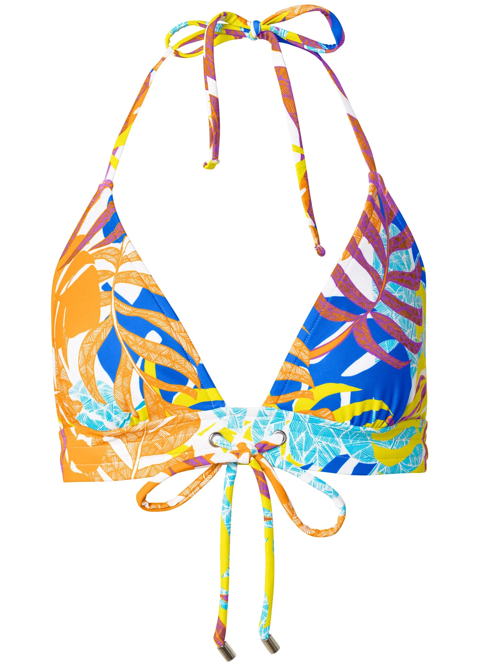 Beach Days Triangle Top - Cabana Palm
