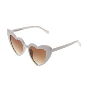 Beige Heart Sunglasses Beige Heart Sunglasses