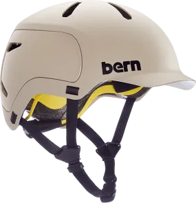 Bern Watts 2.0 Helmet - Matte Sand Bern Watts 2.0 Helmet - Matte Sand