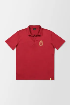 Billionaire Bordeaux SS Crest Polo Billionaire Bordeaux SS Crest Polo