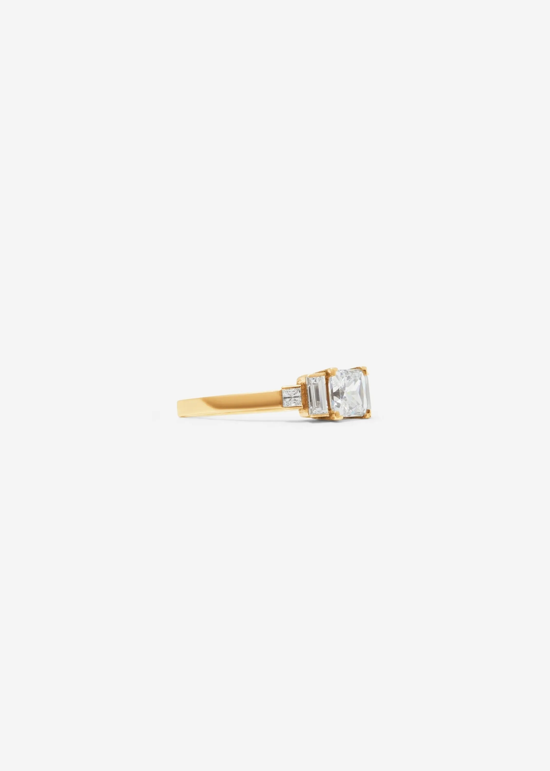 Boxed Quintuple Ring Midi