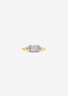 Boxed Quintuple Ring Midi Boxed Quintuple Ring Midi