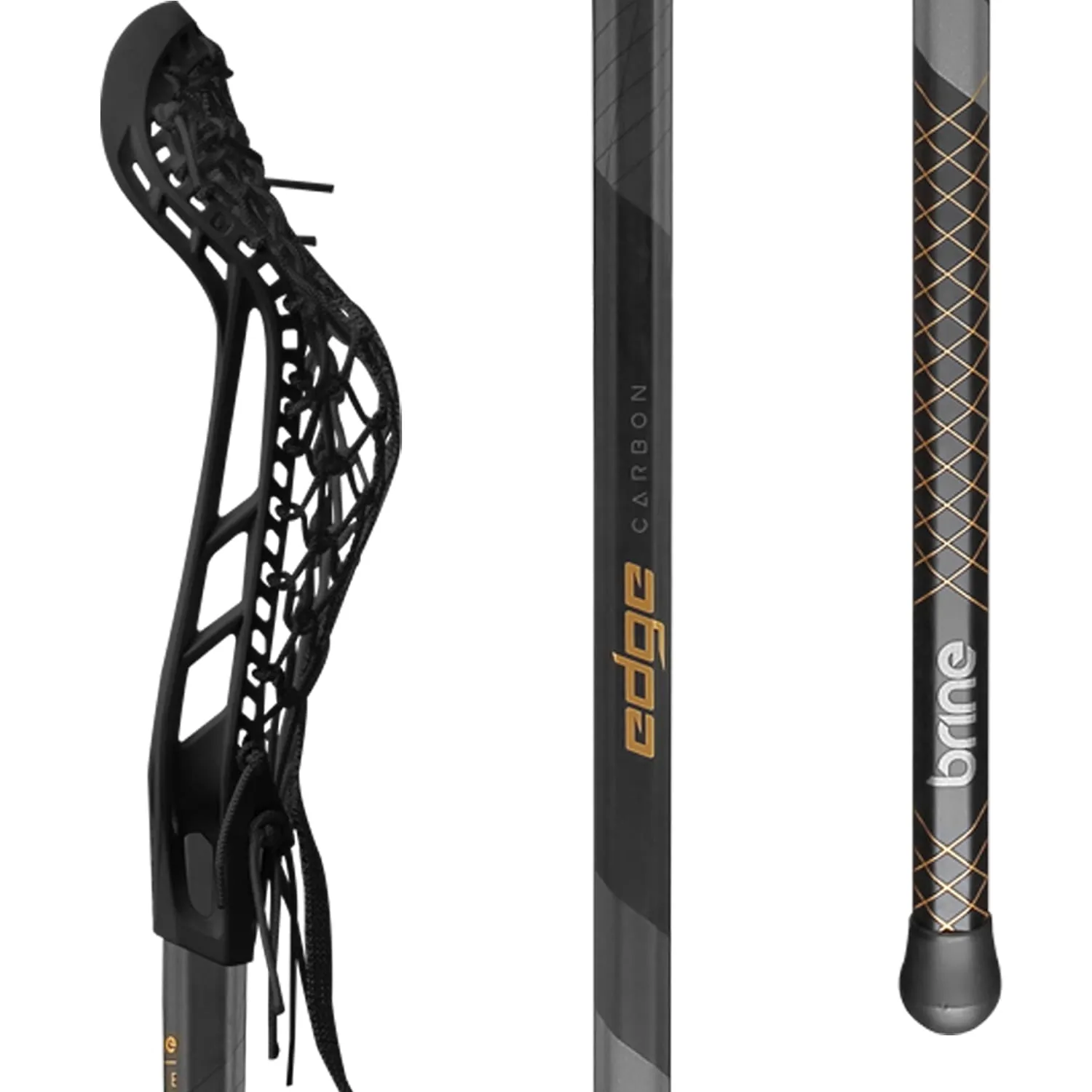 Brine Edge Pro Mesh Runner Edge Carbon Composite Complete Women's Lacrosse Stick