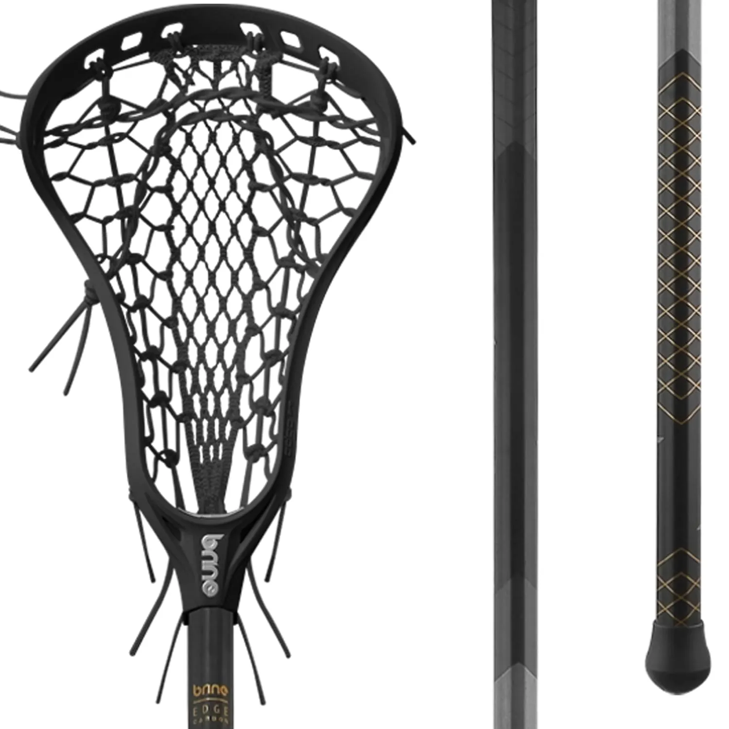 Brine Edge Pro Mesh Runner Edge Carbon Composite Complete Women's Lacrosse Stick