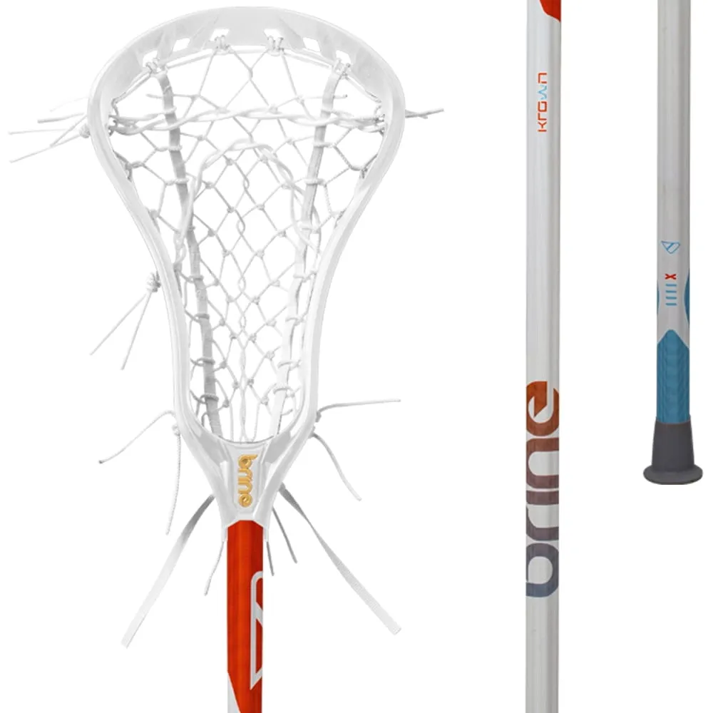 Brine Krown Pro Fire & Ice Composite Complete Women's Lacrosse Stick