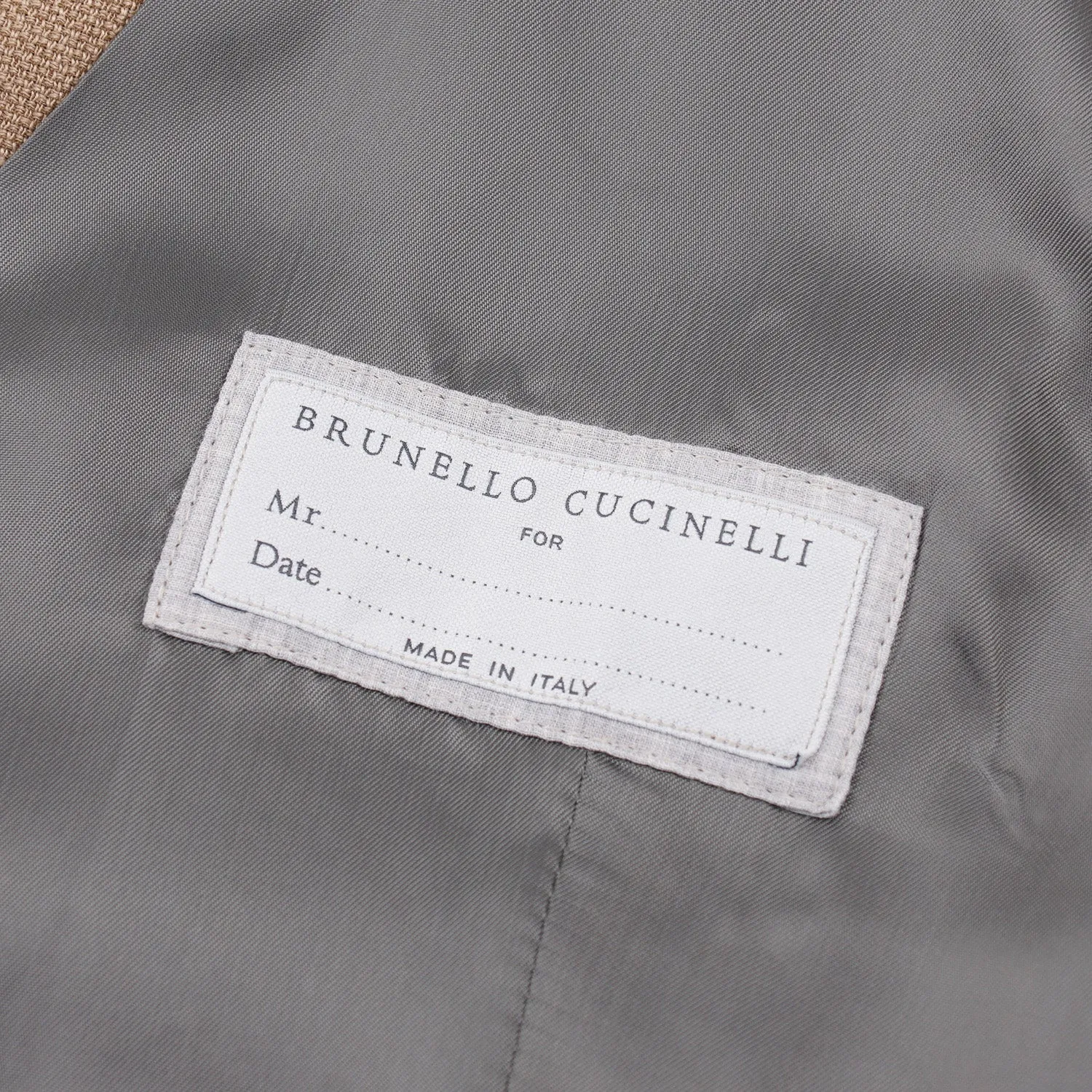 Brunello Cucinelli Linen-Wool-Silk Waistcoat
