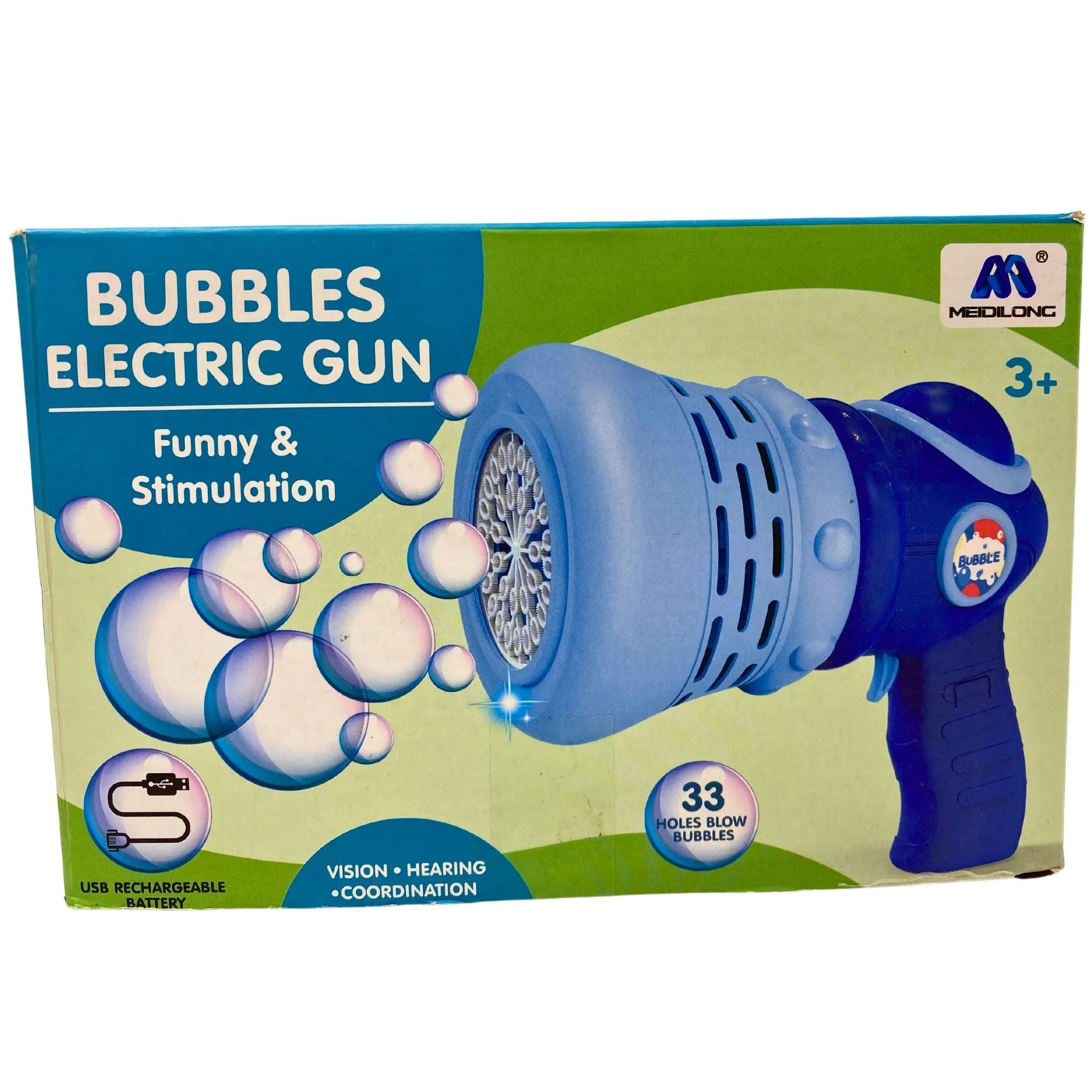 Bubbles Electric Gun  Funny & Stimulation Ages 3  (50 Pcs Lot)