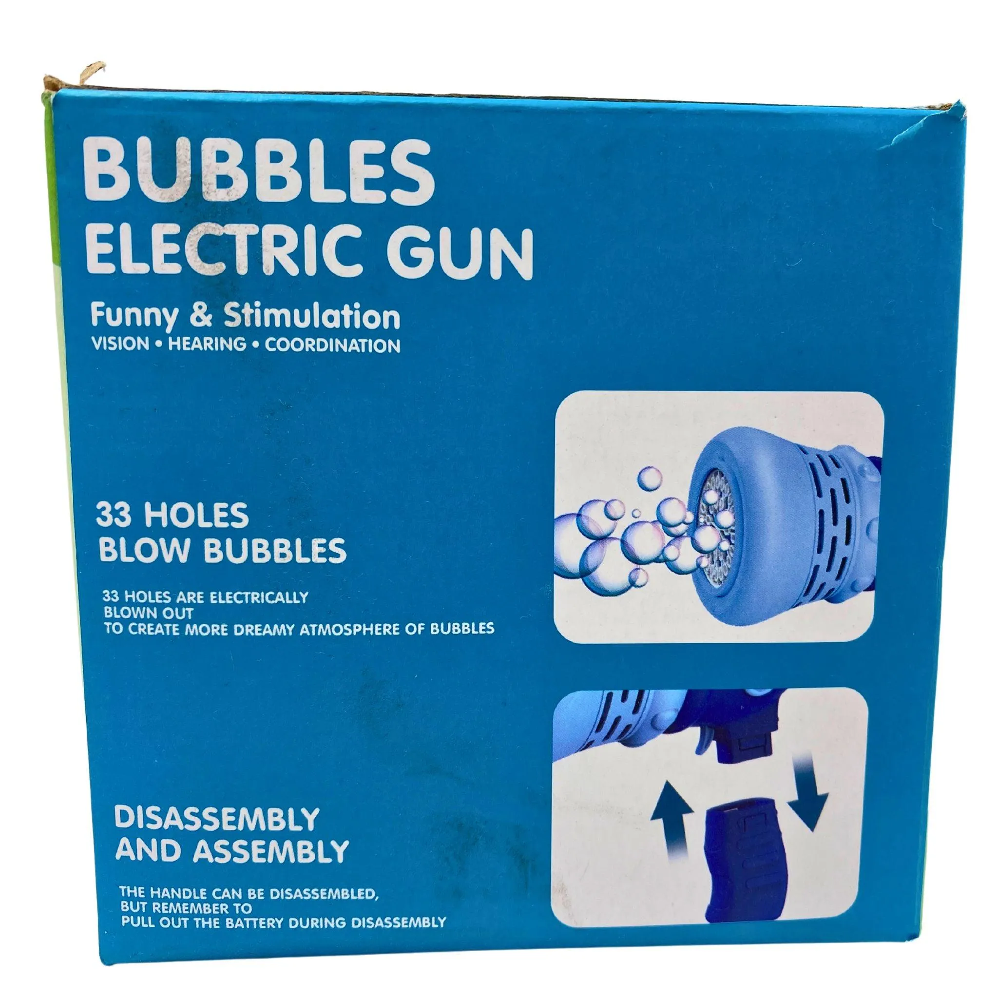 Bubbles Electric Gun  Funny & Stimulation Ages 3  (50 Pcs Lot)