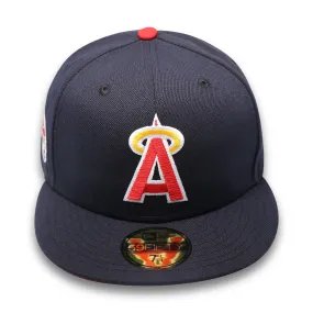 CALIFORNIA ANGELS (35TH ANNIVERSARY) NEW ERA 59FIFTY FITTED (RED UNDER VISOR) (S) CALIFORNIA ANGELS (35TH ANNIVERSARY) NEW ERA 59FIFTY FITTED (RED UNDER VISOR) (S)