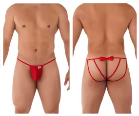 CandyMan 99606 Bow Jockstrap Color Red CandyMan 99606 Bow Jockstrap Color Red
