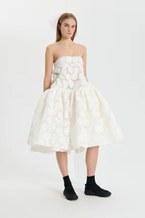 CIRKELINE | DRESS SUNSHINE FIL-COUPÉ / WHITE BRIDAL CIRKELINE | DRESS SUNSHINE FIL-COUPÉ / WHITE BRIDAL