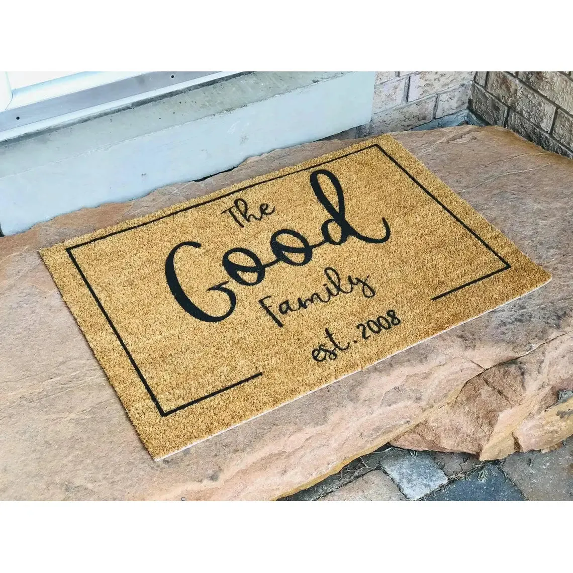 Coir Doormat - Personalised (*Does not fit in Pudo locker*)