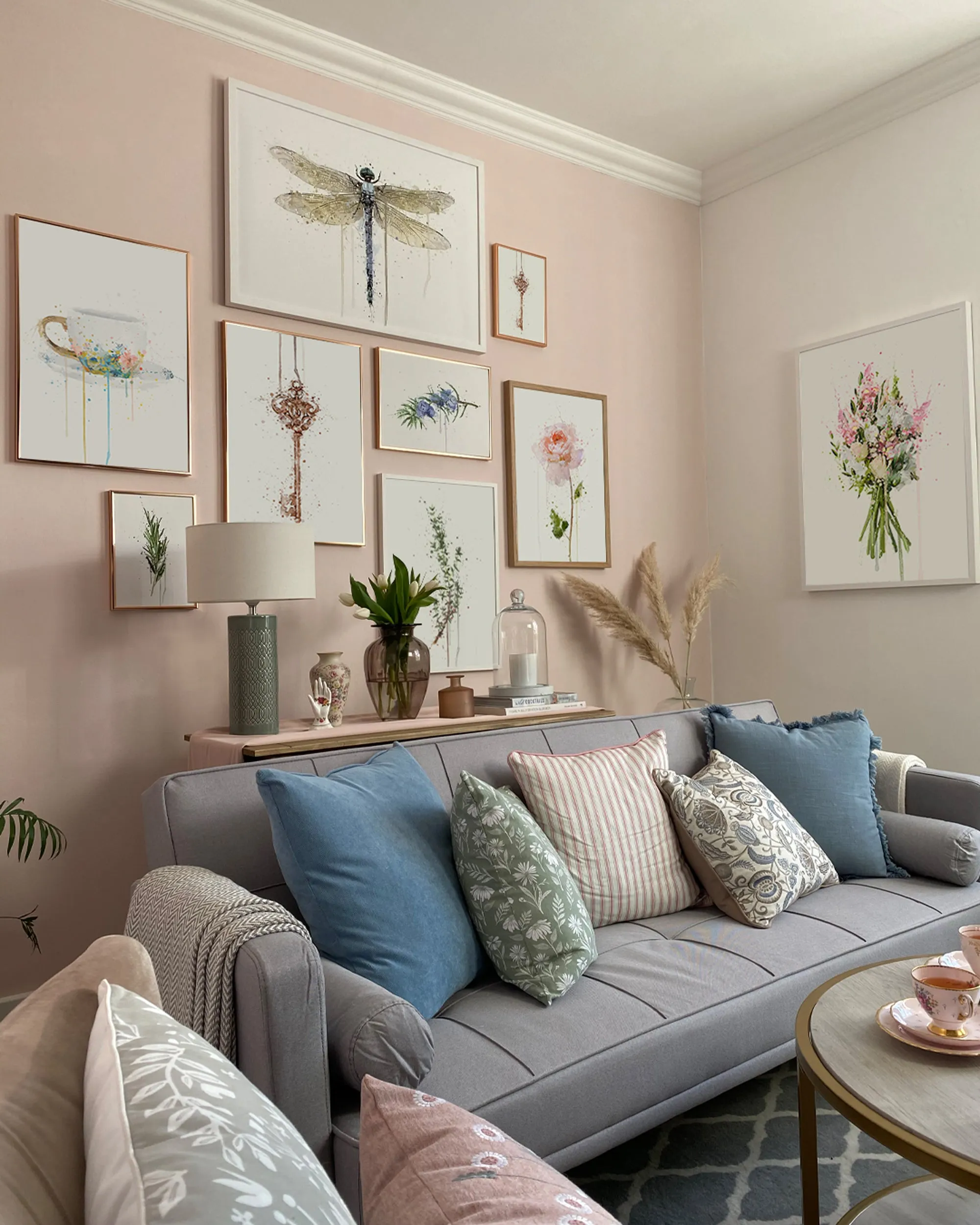 Copper Key Wall Art Print