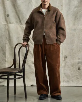 Cord Loose Straight Trousers Cord Loose Straight Trousers