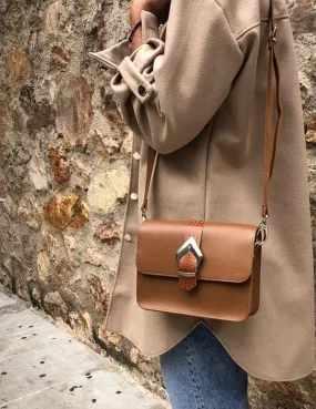 Corfu Brown Leather Buckle Purse Corfu Brown Leather Buckle Purse