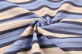 Cotton Shirting - Rapported Stripes Cotton Shirting - Rapported Stripes