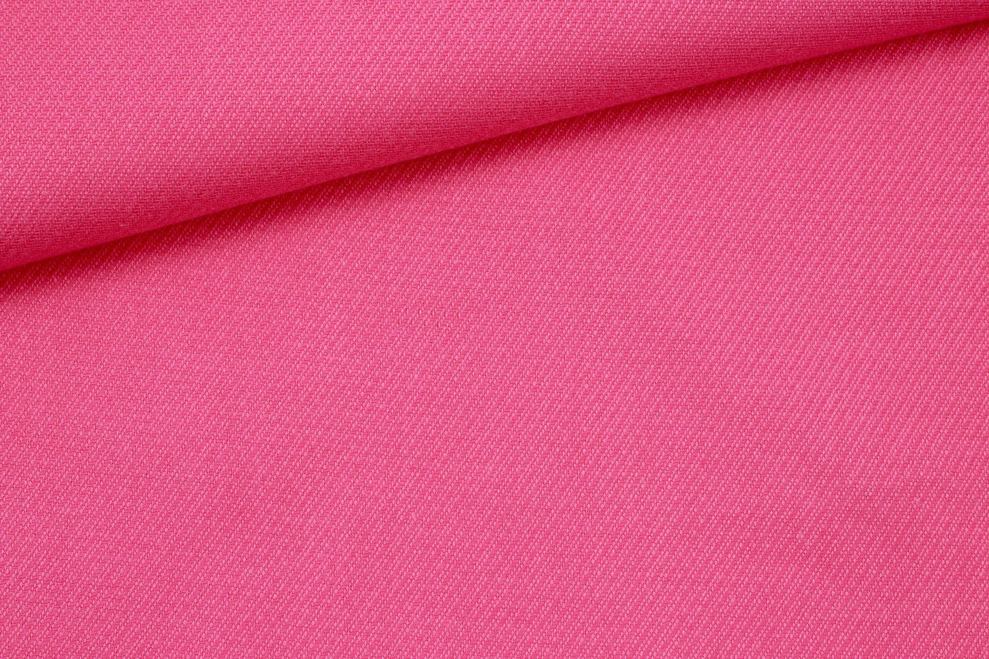 Cotton Viscose Double Twill - Fuchsia