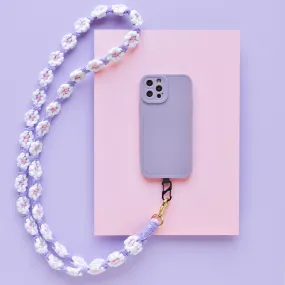 Crochet Flower Phone Lanyard Bundle - Lilac Crochet Flower Phone Lanyard Bundle - Lilac
