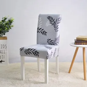Dining Chair Cover Spandex Elastic Pastoral Print Modern Slipcovers -1/2/4/6PCS Dining Chair Cover Spandex Elastic Pastoral Print Modern Slipcovers -1/2/4/6PCS